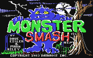 Monster Smash Title Screen